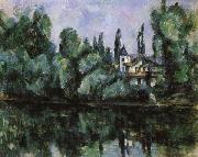 The Banks of the Marne Paul Cezanne